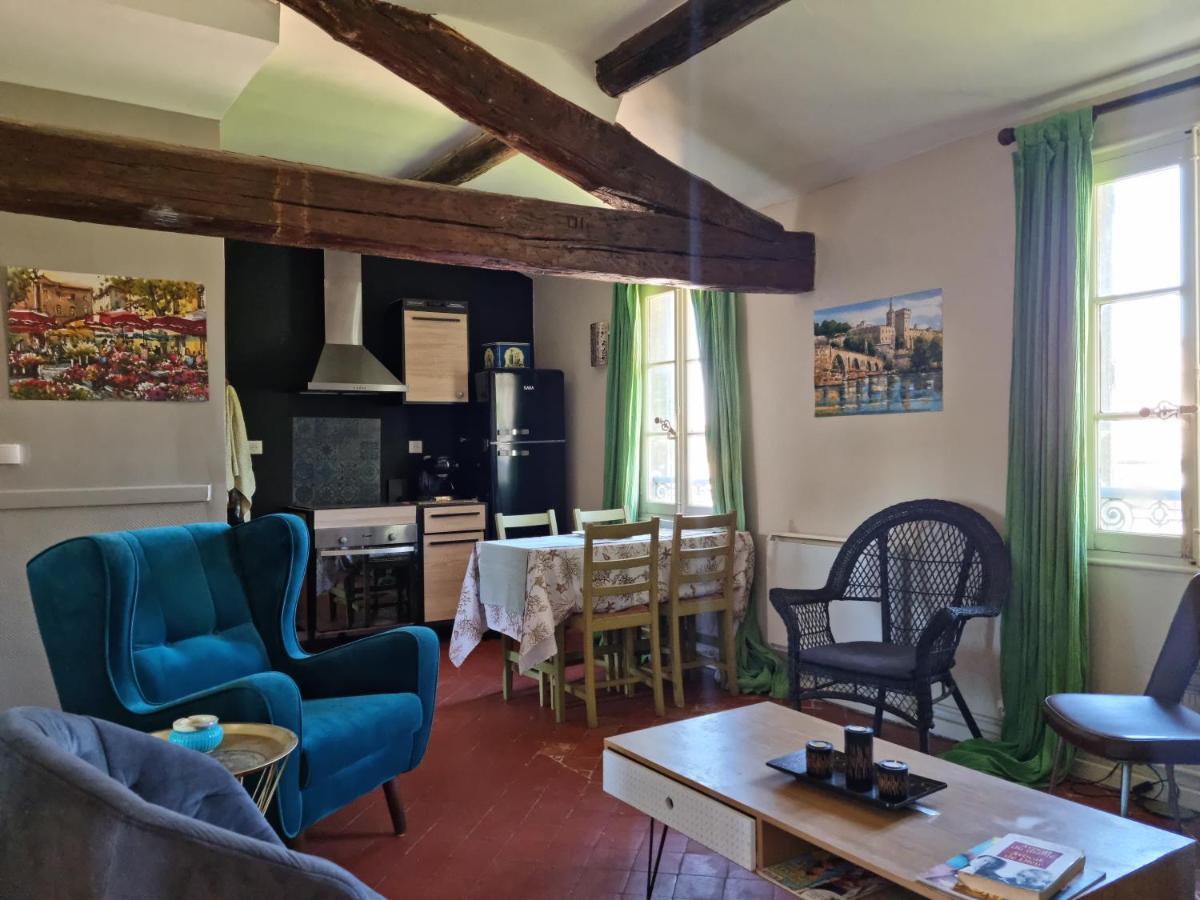 Appartamento Un Nid Sur Les Toits Face Au Palais Des Papes Avignone Esterno foto